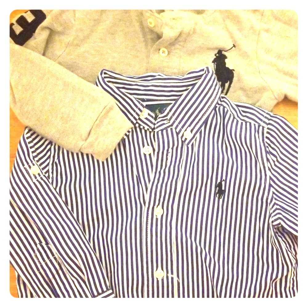 Polo long sleeve and button up oxford